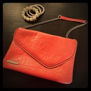 Nine West Orange Clutch Purse